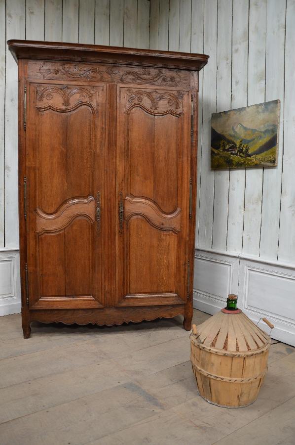 armoire normande en chene FAE174