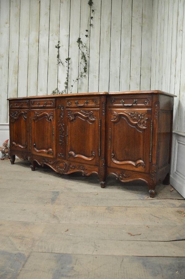 walnut sideboard provencale style FAE554