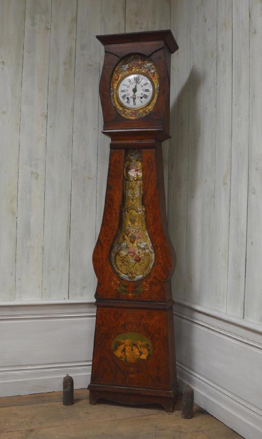 horloge comtoise polychrome FAE112