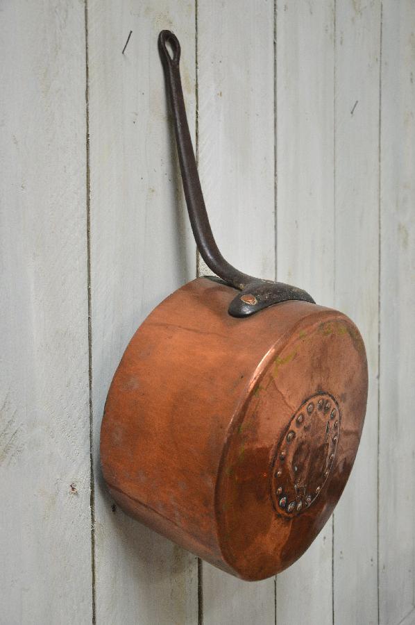large copper pan FAE325