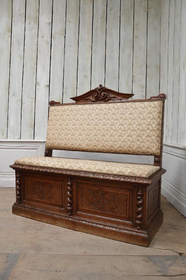 banc coffre henri ii FAE229