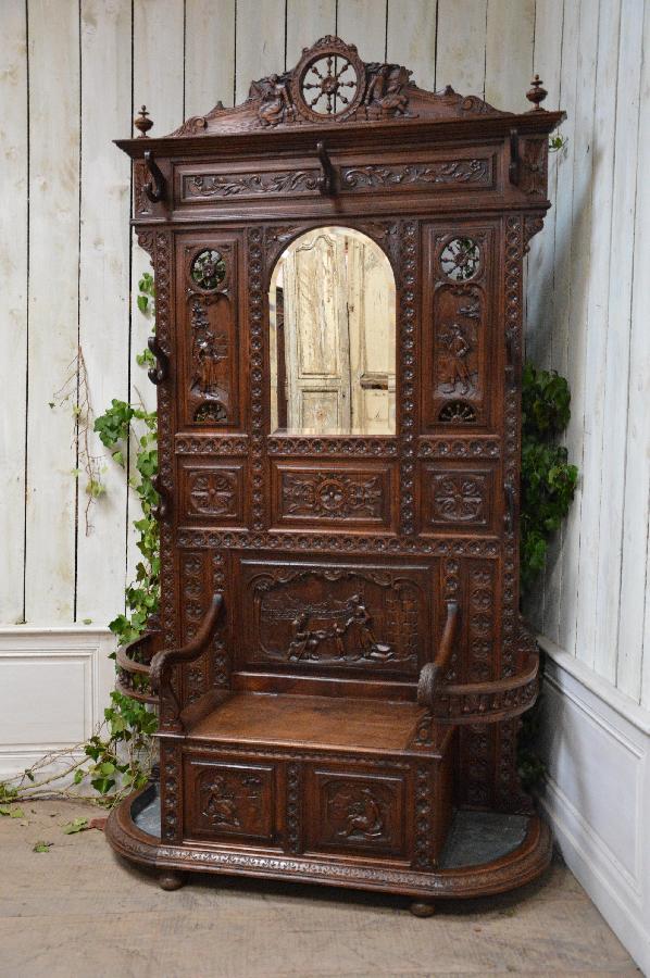 breton hallstand with chest FAE508