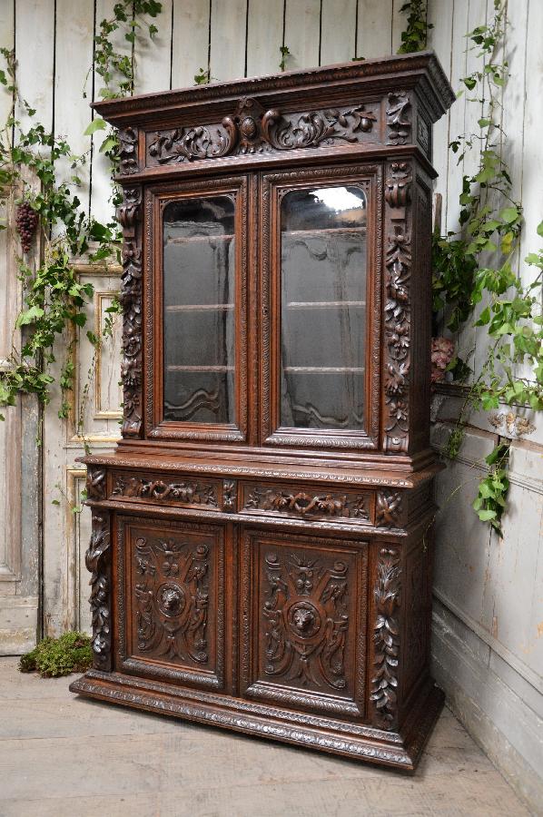 oak buffet henri ii style FAE458