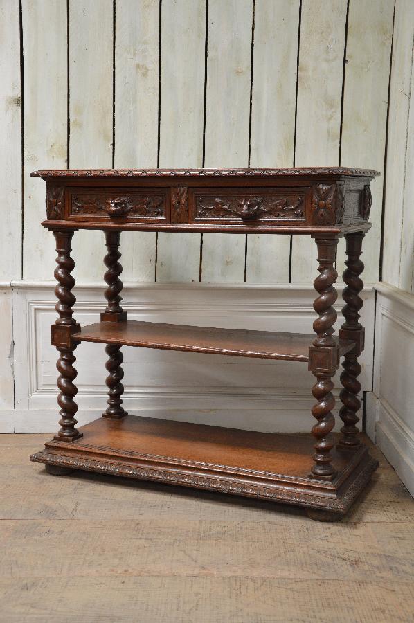 oak server henri ii style FAE471