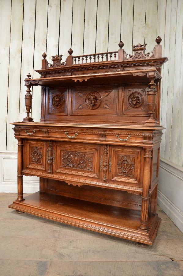 walnut server henr ii style FAE579