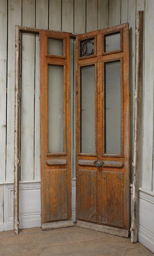 french antique double doors FAE476
