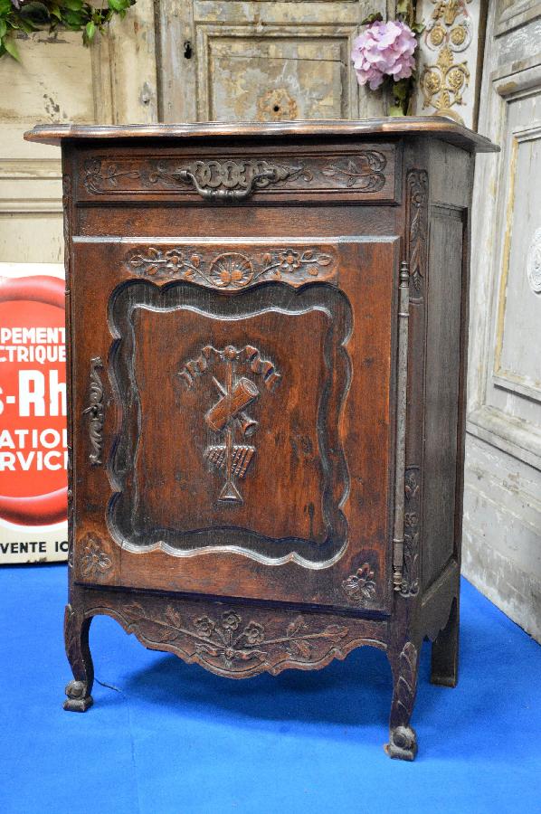 oak confiturier louis xv style FAE537