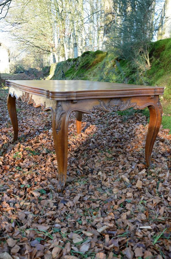 oak dining table louis xv style FAE522
