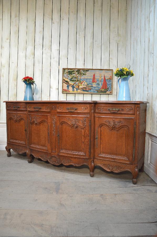 oak enfilade louis xv style FAE344