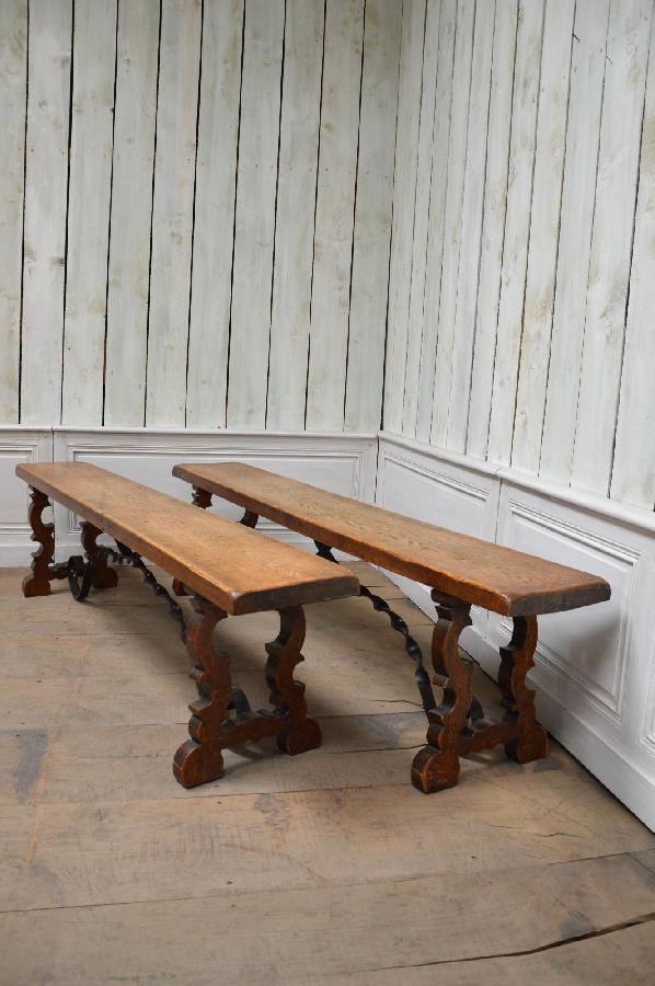 paire de bancs espagnoles FAE189